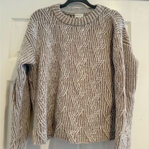 Caslon Textured Knit Sweater - Tan
